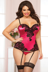 Alluring Corset Set - STM10512X by Seven Til Midnight